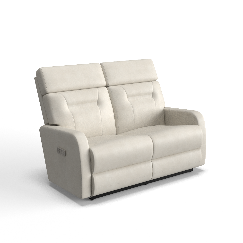 Lennon Power Wall Reclining Loveseat w/ Headrest & Lumbar, In Stock